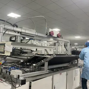 מפעל לייצור פאנלים סולאריים מכונות לייצור תאים סולאריים אוטומטיים פאנל פוטו-וולטאי ידני קו מלא של ייצור סולארי