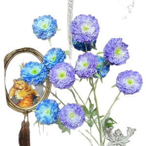 Flores Artificiales de Peonía Simuladas de 6 Cabezas en Capas, Decoraciones Realistas de Seda para Bodas y Accesorios para el Hogar - Product Image 5
