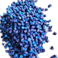 Mélange maître bleu pour les déchets de tambour bleu PE-HD en plastique à bas prix