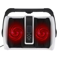 Appareil de réflexologie portable vibrant pour le soulagement des muscles, masseur de pieds et de jambes Shiatsu avec chaleur