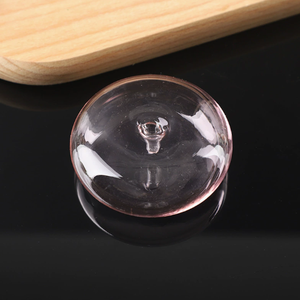 Suporte de Incenso de Vidro Moderno Minimalista com Bandeja de Madeira para Aromaterapia em Casa - Product Image 3