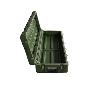 Boîtes <span class=keywords><strong>de</strong></span> rangement hermétiques avec loquet, grands coffres rigides pour équipement, caisses utilitaires d'extérieur empilables avec poignées - Product Image 2