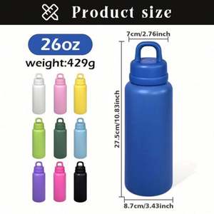 Large 32 oz <b>Sports</b> Gym Water <b>Bottle</b> with Custom Logo Portable Space Cup and Rope for Outdoor Travel Hot Sale Camping Drinkware - Product Image 4