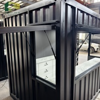 Container Beach Bar 10 Ft Container Bar Shipping Cafe Bar Design Container Restaurant avec cuisine