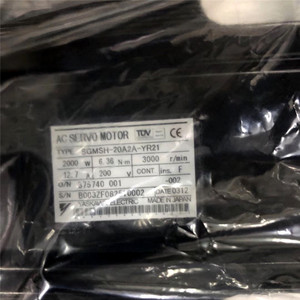 อะไหล่หุ่นยนต์ของแท้ใหม่เอี่ยม มอเตอร์ AC รุ่น SGMSH-20A2A-YR21 - Product Image 2