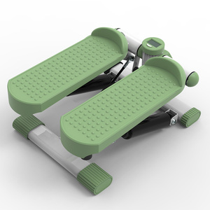 조용한 미끄럼 방지 홈 스테퍼 기계-체중 감량을위한 저항 케이블이있는 휴대용 실내 운동 미니 스테퍼 - Product Image 4