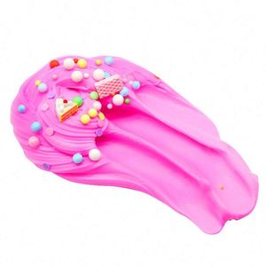 Super Soft Cherry Butter DIY Non-Sticky Plastic <b>Clay</b> Slime Toys Hot Bear Mix Box Playdough Colorful Cotton Slime for Children - Product Image 2