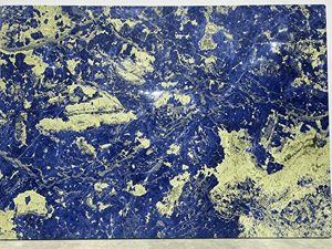 Dalle de pierre naturelle Sodalite bleue de luxe, Sodalite bleue de Bolivie pour la décoration des murs intérieurs et des comptoirs d'hôtels et de villas - Product Image 5