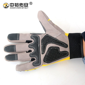 Outdoor Functional Gloves Full Finger <b>Nylon</b> Wear-Resistant <b>Slip</b>-Resistant Mountain-Climbing Mechanical Manufacturing Unisex - Product Image 3