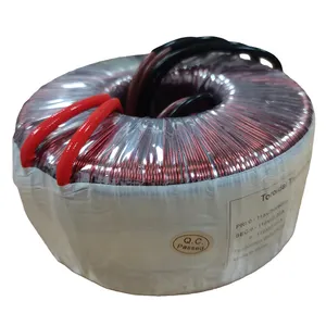 Mesin las produksi pabrik inverter transformer toroidal penguat daya 3000w transformer toroidal amp