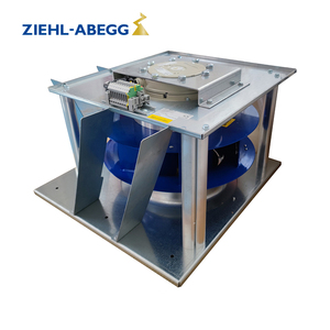 Ventilateur centrifuge à flux inversé AC Ziehl-abegg GR35C-2DD.6K.1R 163655 pour convertisseur ferroviaire, unité de filtration de ventilateur FFU - Product Image 1