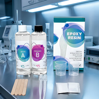 Résine époxy transparente non toxique 1:1 pour le travail du bois durable et la fabrication de comptoirs écologiques et sans danger pour les aliments