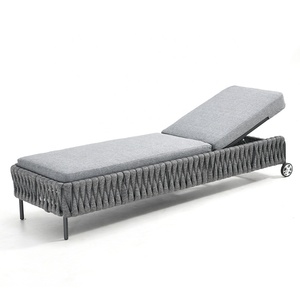 Chaise longue <span class=keywords><strong>de</strong></span> plage <span class=keywords><strong>en</strong></span> alliage d'<span class=keywords><strong>aluminium</strong></span> imperméable pour extérieur et dossier réglable, légère, pour balcon, <span class=keywords><strong>jardin</strong></span>, cour, mobilier <span class=keywords><strong>de</strong></span> balcon - Product Image 1