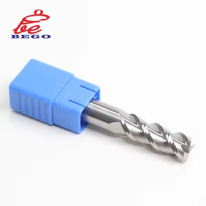 HRC45 3 Flute Carbide 12Mm End Mill Cutting Tools for Aluminum