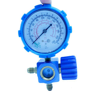 R134A मैनिफोल्ड गेज सेट, <span class=keywords><strong>AC</strong></span> रिचार्ज किट मैनिफोल्ड डायग्नोस्टिक गेज फ़िट R134A, R22, R410 रेफ्रिजरेंट 3 फीट चार्जिंग होसेस के साथ - Product Image 6