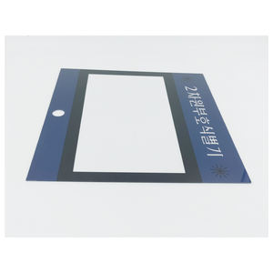 인기있는 사용 사용자 정의 모양 실크 스크린 인쇄 창 렌즈 아크릴 터치 스위치 패널 그래픽 오버레이 아크릴 전면 패널 - Product Image 6