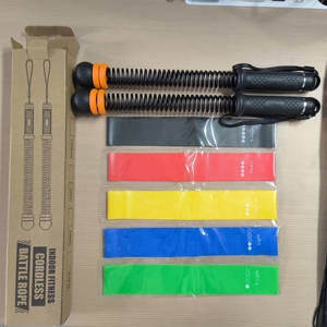 CZFIT Z568 Nuevo Juego de Bandas de Resistencia Inalámbricas con Peso Mejorado, PP+TPR+Acero, Portátiles para Ejercicio en Casa o al Aire Libre - Product Image 3