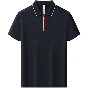 Polo uni à manches courtes, couleur Aurora White, en fibre de polyester, pour usage quotidien - Product Image 3