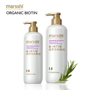Crème réparatrice en gros, soin professionnel de salon, <span class=keywords><strong>shampoing</strong></span> et après-<span class=keywords><strong>shampoing</strong></span> hydratant à la biotine biologique pour cheveux abîmés - Product Image 6