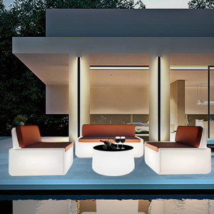 Set Divano Componibile Design Moderno con LED, Grande Divano per <span class=keywords><strong>Hotel</strong></span> e Soggiorno - Product Image 6