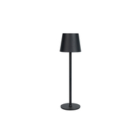 Lampe de table LED à intensité variable avec interrupteur tactile en alliage d'aluminium portable pour hôtel, restaurant, extérieur nordique, avec cordon de charge sans fil