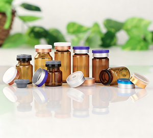 Frascos de Plástico con Tapa de Rosca para Polvo Liofilizado, Botellas para Suero, Envases Cosméticos Ecológicos, Estériles, para Exportación - Product Image 5