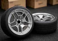 Jantes en alliage d'aluminium forgé concaves polies et brossées GS Custom 2 pièces 20X10.5 5X112 5X120 pour Audi Bmw M2 M3 M4 G80 G82