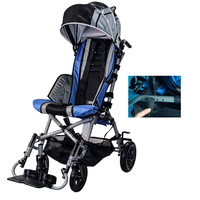 Besoins spéciaux Poussettes pour adultes Fauteuil roulant inclinable à dossier haut réglable pour grand enfant