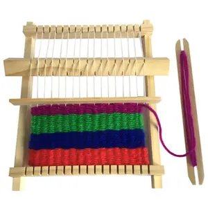 Machine de tissage à la main pour enfants, Offre Spéciale, développement de technologie technologie technologie inter, bricolage, tricot à la main, jouets créatifs en bois