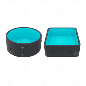 Piscina inflable al aire libre para 4 personas con burbujas de masaje-Spa portátil duradero-Piscina de precio de fábrica de alta calidad - Product Image 3