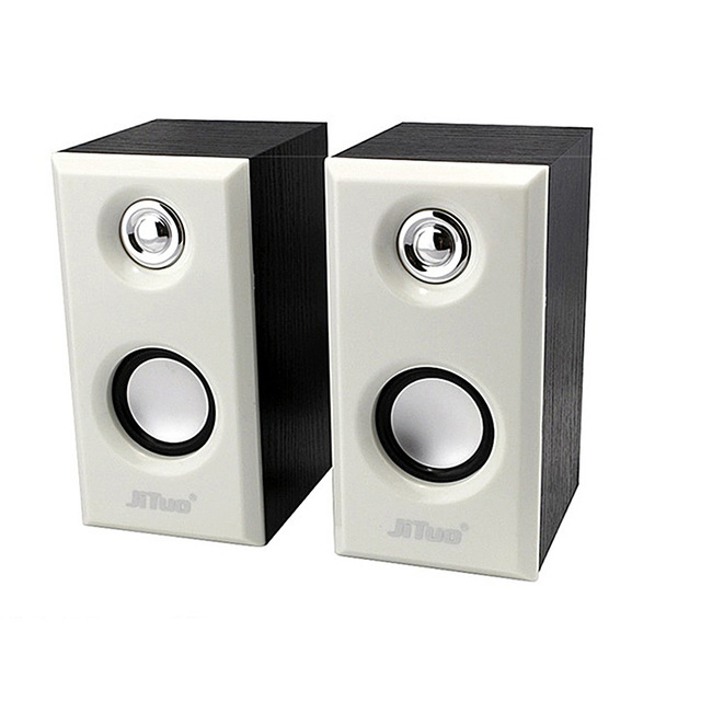 Mini Multimedia USB Wired Computer Speaker, Computer Gaming Subwoofer, Wired Audio OEM, 2.0 Channel Computer Speaker.