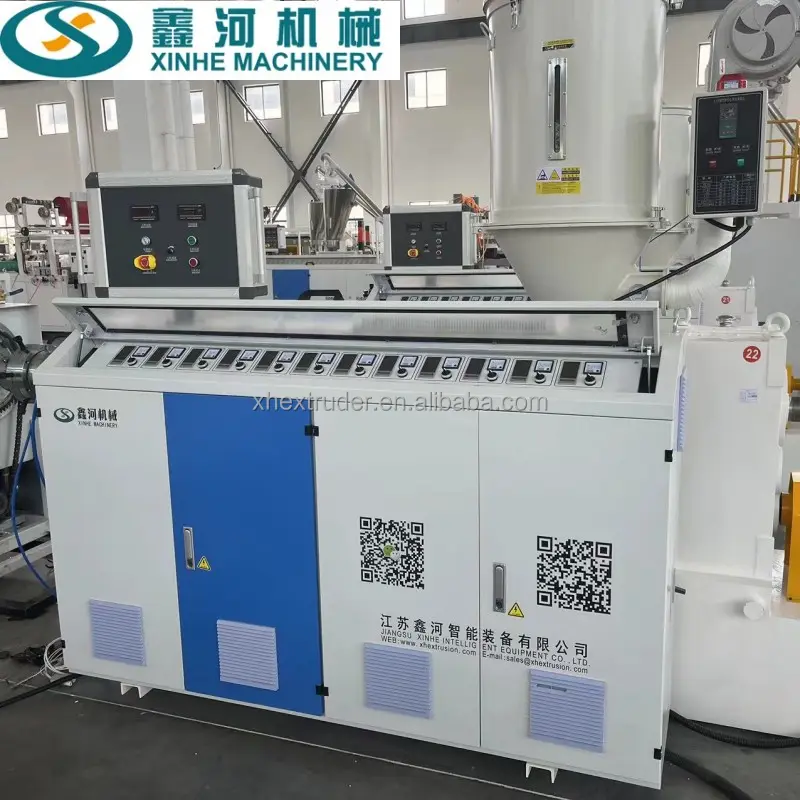 50-200mm Fast Speed Plastic HDPE PE PPR Pipe Extrusion Making Machine PE Tube Extruder Manufacturer