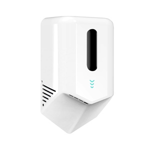 <span class=keywords><strong>Secador</strong></span> <span class=keywords><strong>de</strong></span> <span class=keywords><strong>Manos</strong></span> Eléctrico Automático <span class=keywords><strong>de</strong></span> Alta Velocidad con Doble Cuchilla <span class=keywords><strong>de</strong></span> Aire en Forma <span class=keywords><strong>de</strong></span> V, Diseño Nuevo TETCH K2022C, Certificado CE, Plástico ABS para Baño, 1300W - Product Image 1