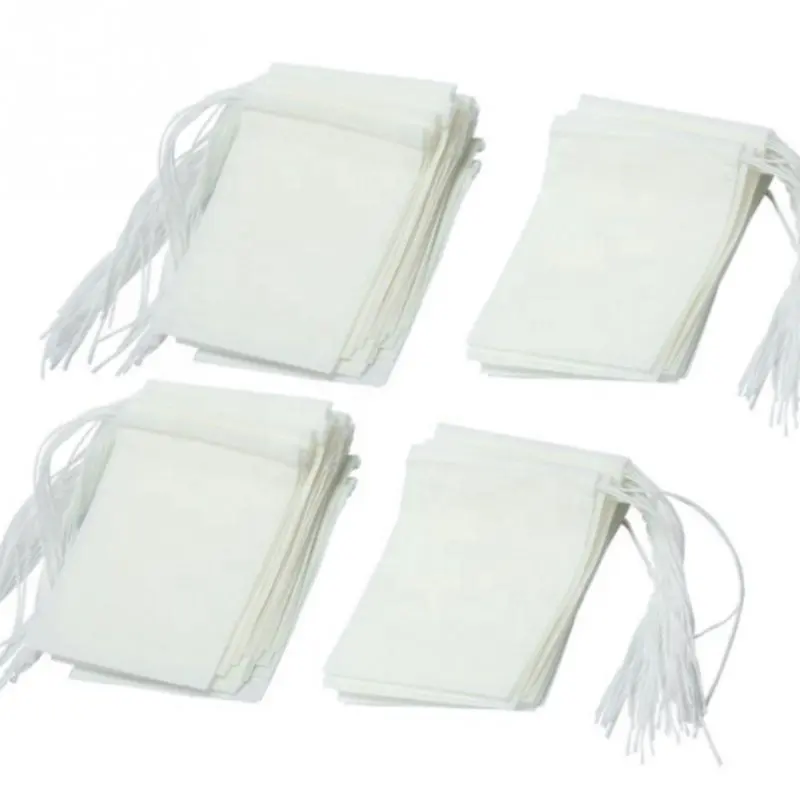 Wholesale Convenient and practical disposable drawstring empty filter paper tea bag