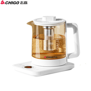Chigo Multifunctional Health Kettle 1.5-2L Glass Automatic Tea Maker Herbal Decoction Electric Water Boiler Home Office Use - Product Image 1