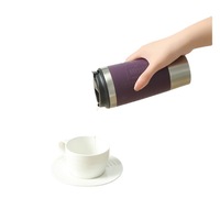 Mug isotherme à double paroi en acier inoxydable avec isolation sous vide, à boire directement, ne tombe pas, usage général