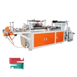 PE/CPE PLASTIC APRON MAKING MACHINE