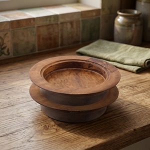 Proveedor indio Bandeja de comunión de madera de Estilo Vintage para servir comida y vasos disponible para exportación a precio asequible - Product Image 3