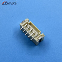 Conector PH-LT-5A de 2.00mm y 90 Grados, 5 Pines, con Carcasa de Nylon, Conector SMT para PCB, Latón Estañado, 2A 100V, Montaje en Placa