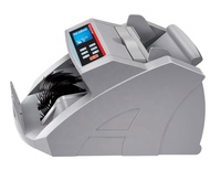 Nouvelle machine à compter l'argent Xindabill Grey 2108D, machine à compter les billets de banque pour banque et bureau, détecteur UV/MG, écran LCD, comptage des billets, 900 pièces/heure