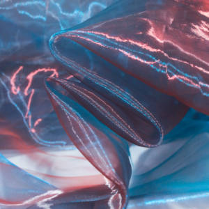 Новые тренды: двухцветная переливающаяся блестящая ткань из органзы и полиэстера для женских платьев, свадебных нарядов и отделки одежды - Product Image 4