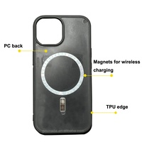 Haute qualité magnétique 2d Sublimation coque de téléphone blancs charge sans fil pour iPhone 12 13 14 15 Pro Max