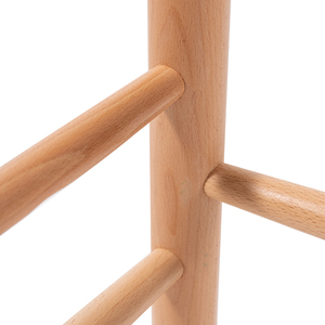High Quality Modern Hand Knitting <strong>Foot</strong> <strong>Stool</strong> <strong>Rattan</strong> Wooden <strong>Stool</strong> for Living Rooms - Product Image 6