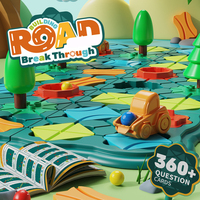 Casse-tête pour enfants unisexe, jeu éducatif, entraînement logique, construction de blocs routiers