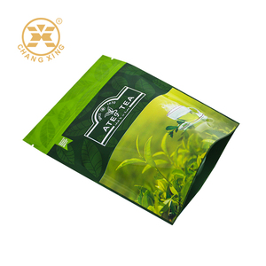 Emballage de sachets debout avec fermeture éclair scellée pour les feuilles de thé en poudre avec logo personnalisé, imprimé en gravure, en aluminium et plastique - Product Image 6