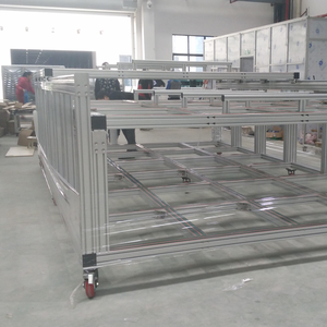 Estante de perfil de aluminio resistente <span class=keywords><strong>industrial</strong></span> personalizado Marco de línea de montaje de aluminio 8080 Estante de gabinete de aluminio - Product Image 6