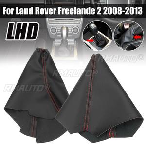 PU Leather Gear Shift Collar Parking Handbrake Gaiter <b>Boot</b> <b>Cover</b> LR006172 LR002758 for Land Rover Freelander 2 2008-2013 - Product Image 1
