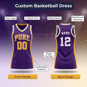 Robe de <span class=keywords><strong>basket</strong></span>-ball personnalisée pour <span class=keywords><strong>femme</strong></span>, motif arc-en-ciel, sans manches, en maille, pour équipe de cheerleading, vente en gros, faible MOQ, OEM - Product Image 4