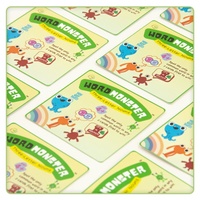 Tarjetas Educativas Infantiles Personalizadas CMYK, Tarjetas de Memoria en Papel Couché, Folletos de Aprendizaje para Niños