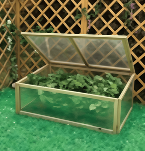 Serre <span class=keywords><strong>de</strong></span> style moderne pour <span class=keywords><strong>jardin</strong></span> extérieur Petits légumes en bois <span class=keywords><strong>Abri</strong></span> pour plantes Nature Traité sous pression - Product Image 5